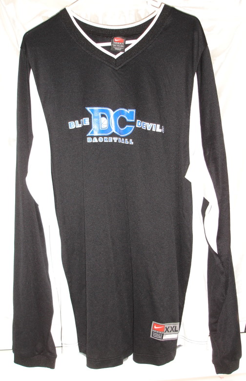 duke warm up shirt