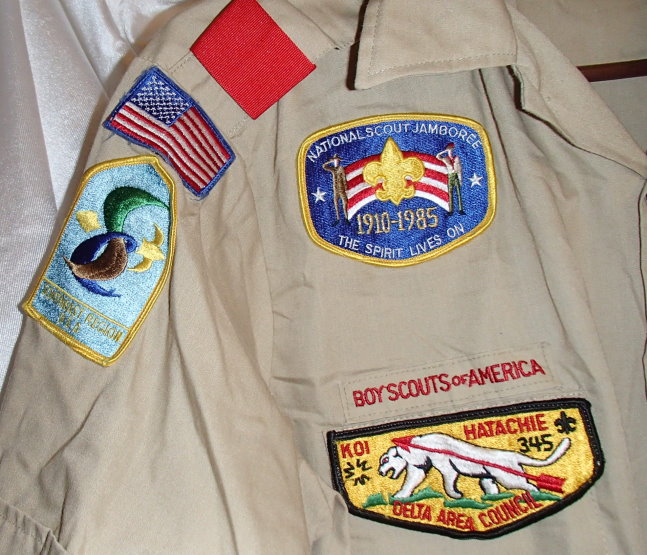 bsa shirt patches