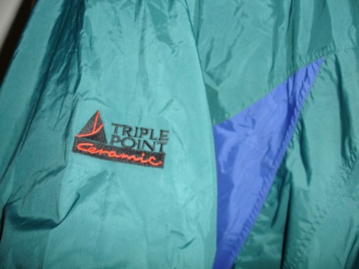 Lowe Alpine rain jacket Triple Point Ceramic waterproof nylon shell